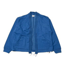 ATA【アタ】- BAMBOO COTTON FRENCH TERRY CAD (DULL BLUE)
