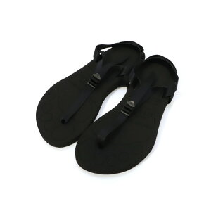 foot the coacher【フットザコーチャー】-BAREFOOT SANDALS / thick sole (BLACK)【ベアフットサンダル】
