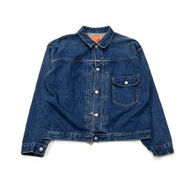 OR SLOW【オアスロウ】 -TYPE1 40'S PLEATED FRONT BLOUSE VINTAGE WASH【デニムジャケット・Gジャン】