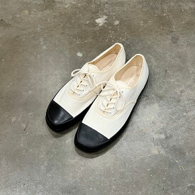 MARBOT【マルボー】-OXFORD SNEAKERS(NATURAL/BLACK)