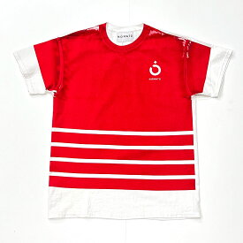 NOMA t.d.【ノーマティーディー】-Over Print Tee - Stripe(Red)