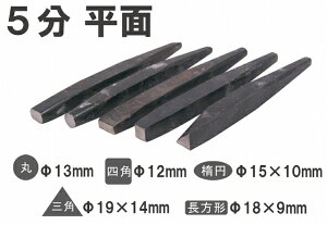 NZ ダシタガネ 平面 焼なし 5分 丸