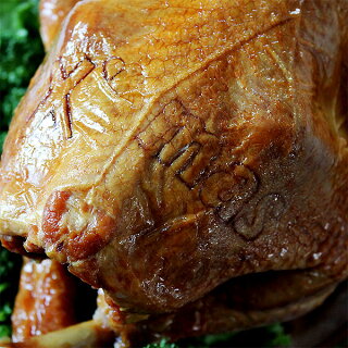 【送料無料】スモークターキー七面鳥(Xmas焼印入り)【お歳暮】【パーティー】【チキン】【ギフト】【プレゼント】【燻製】【楽ギフ_のし】