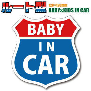 [g^ xCr[ C J[ XebJ[  V[ AJ  BABY IN CAR KIDS IN CAR ^]h~ Z[teB[ Ԃ qǂ ϋv ϐ [g66 Route66