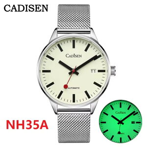 CADISEN JfBZ C8221 Yrv SEIKO NH35 {[ug fCfCg XeXX`[ J_[ Tt@CAKX hdl V[X[obN rv X[c