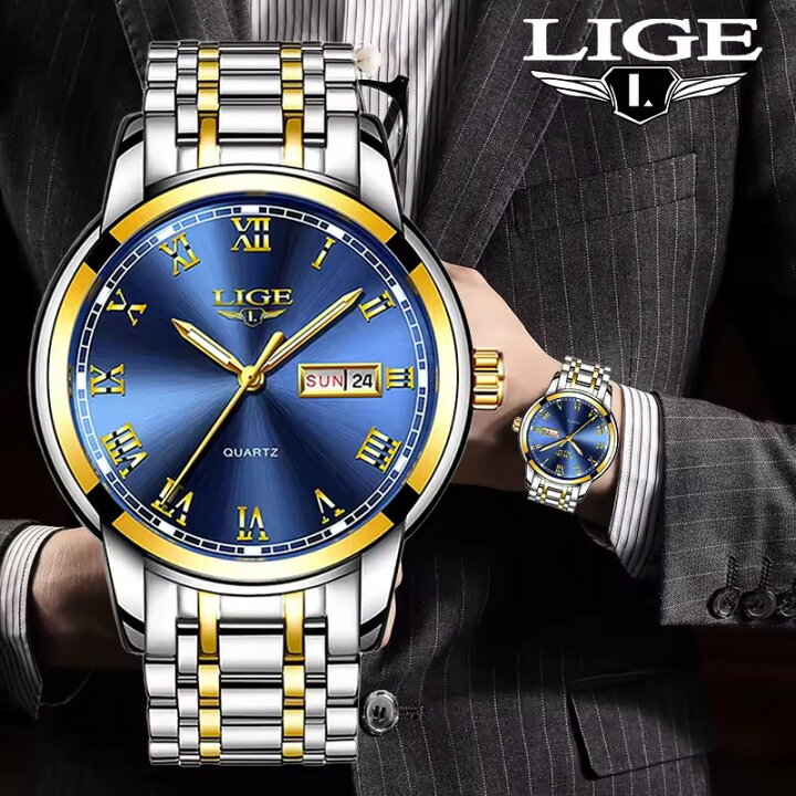楽天市場】LIGE メンズ腕時計 LIGE 9846 : C-place マーケットプレイス