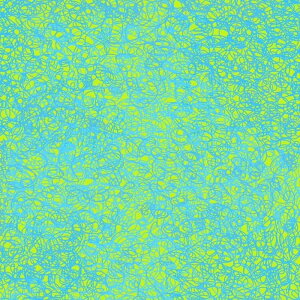 Loralie Designs [C nX iC nXjfUCScribbleGmTurqREAPEAT(30cmȏ10cmP)