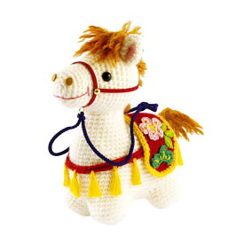 オリムパス 2026年 干支キット 午 馬 うま あみぐるみ 手作りキット 置物 幸運の飾り馬 送料込み