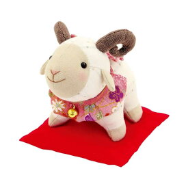 オリムパス 干支キット 羊　ひつじ （2027年干支）ぬいぐるみ 手作りキット 置物 福招きひつじ