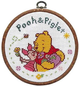 刺繍 クロスステッチ プーさん 手芸用品 クラフトの通販 価格比較 価格 Com