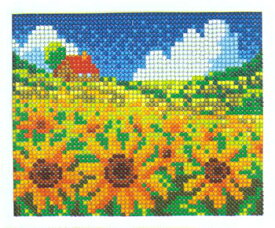 美しい花の画像 上ビーズ 絵 子供