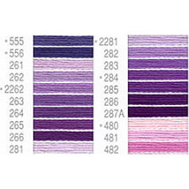 楽天市場 刺繍糸 紫の通販