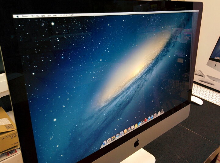 楽天市場】iMac 27インチ Core i7-3.4GHz Fusion Drive1.12TB(SSD128GB 