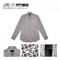 楽天市場】PRADA プラダ（柄ロゴ）（カジュアルシャツ｜トップス 