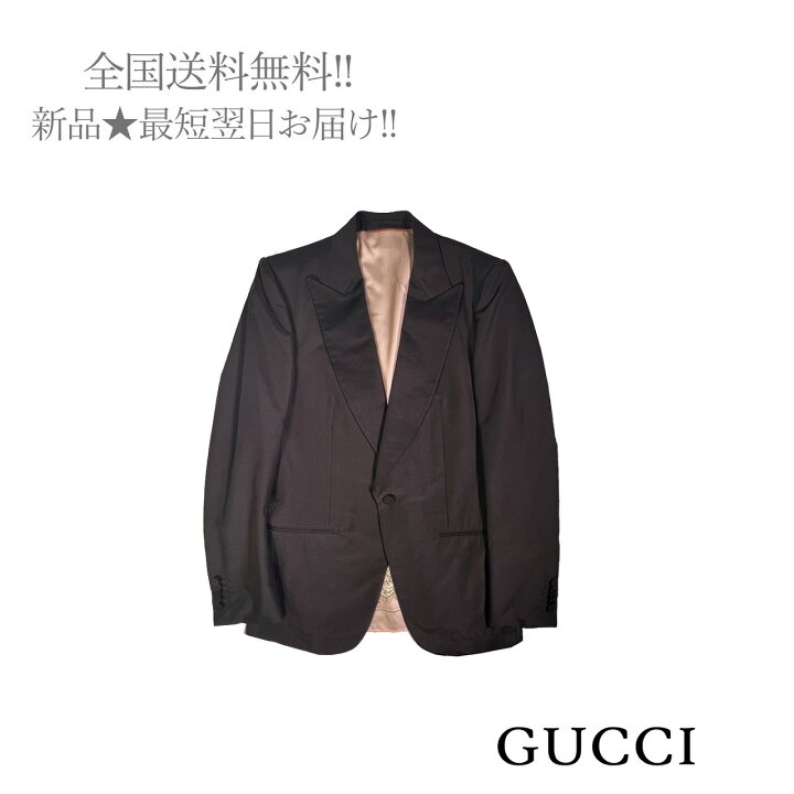 楽天市場 Gucci グッチ ジャケット テーラード イタリア製 zaaey1000 ブラック メンズ 男 新品 48 C Trust 楽天市場店