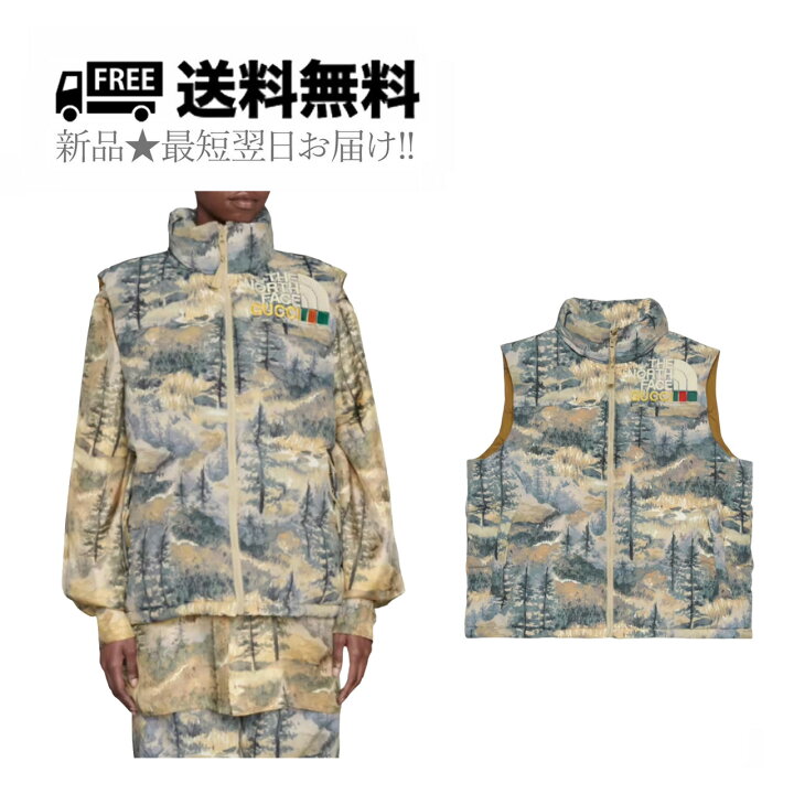 楽天市場】GUCCI × THE NORTH FACE グッチ ノースフェイス ダウン  