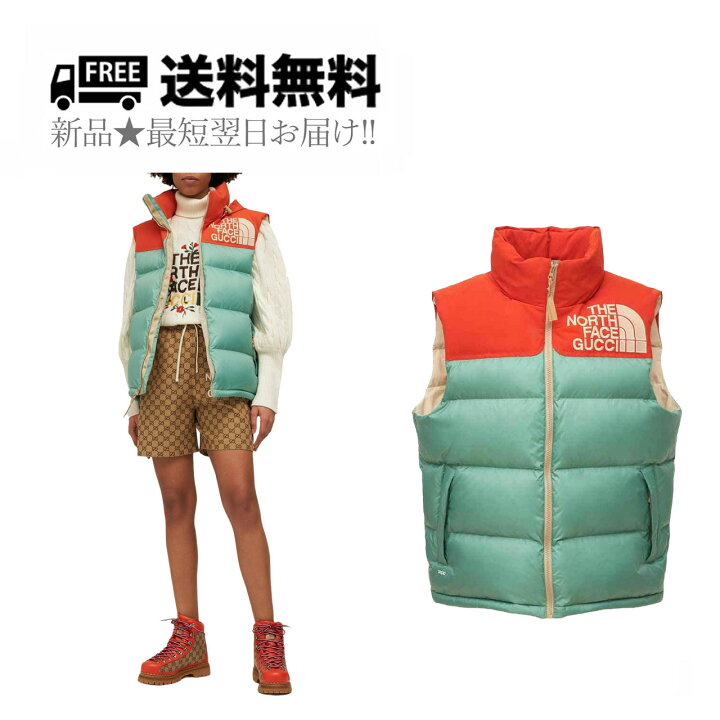 楽天市場】GUCCI × THE NORTH FACE グッチ ノースフェイス ダウン 