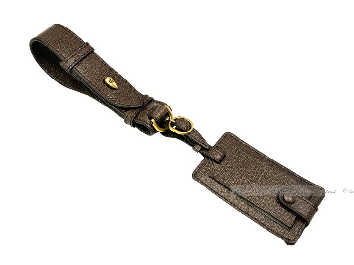 楽天市場】GUCCI グッチ ネームタグ 荷物タグ カード入れ ラゲッジタグ 