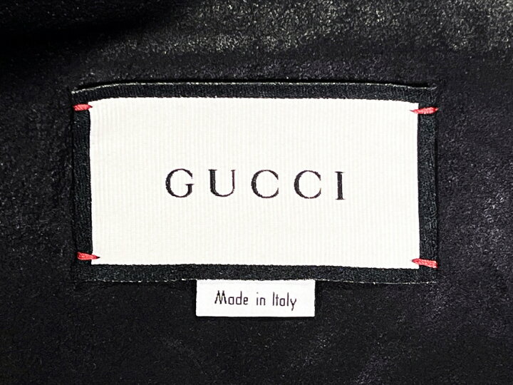 楽天市場】GUCCI グッチ オール レザージャケット 最高級 ライト 