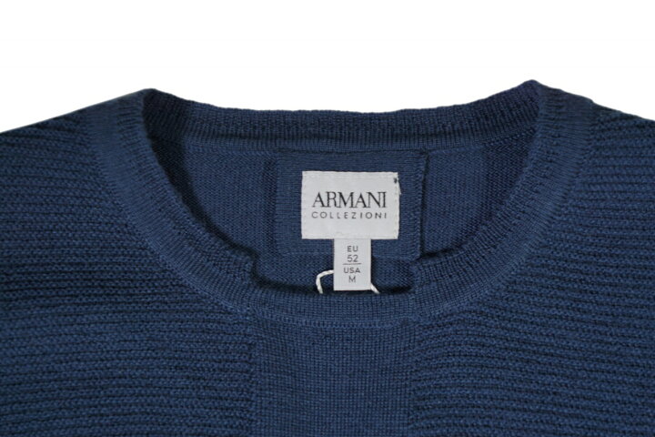 楽天市場】ARMANI COLLEZIONI アルマーニ コレツォーニ ニット クルー 