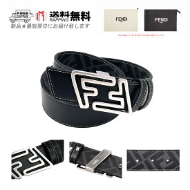 FENDI フェンディ ベルト リバーシブル FF ロゴ レザー イタリア製 7C0486AFF2F0VKD 新品 ★ ブラック