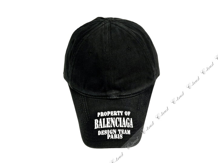 楽天市場】BALENCIAGA バレンシアガ キャップ ロゴ PROPERTY CAP 刺繍 