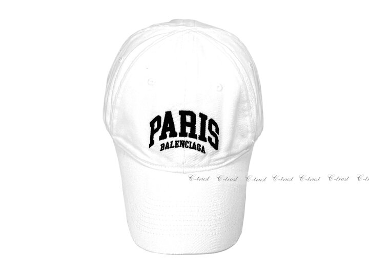 楽天市場】BALENCIAGA バレンシアガ キャップ BASEBALL CAP PARIS パリ 