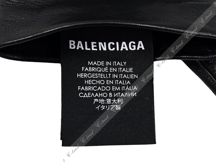 楽天市場】BALENCIAGA バレンシアガ 手袋 グローブ レザー レディース 