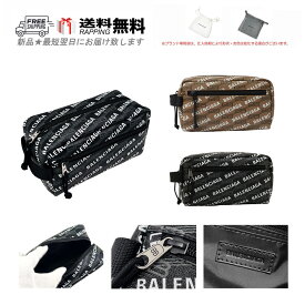 BALENCIAGA バレンシアガ バッグ BAG トイレタリーケース ポーチ トラベル キャンバス モノグラム 新品