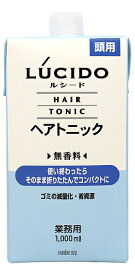 マンダム　ルシード　ヘアトニックG　詰替用　1000ml