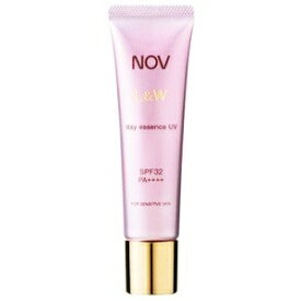 NOV nov ノブ　L&W　デイエッセンス　UV　30g 常盤薬品 日焼止め 美容液 セラム 化粧品 敏感肌 低刺激