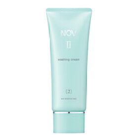 NOV nov ノブII　ウォッシングクリーム 常盤薬品 洗顔 洗顔料 化粧品 敏感肌 低刺激
