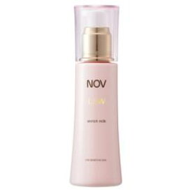 NOV nov ノブ　L&W　エンリッチミルク 常盤薬品 保湿乳液 化粧品 敏感肌 低刺激