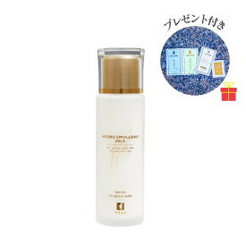 【温泉コスメ】観音温泉 ハイドロエモリエントミルク 40ml【6個セット】【温泉コスメサンプル1注文1セット付】乳液 スクワラン 温泉水配合 国産