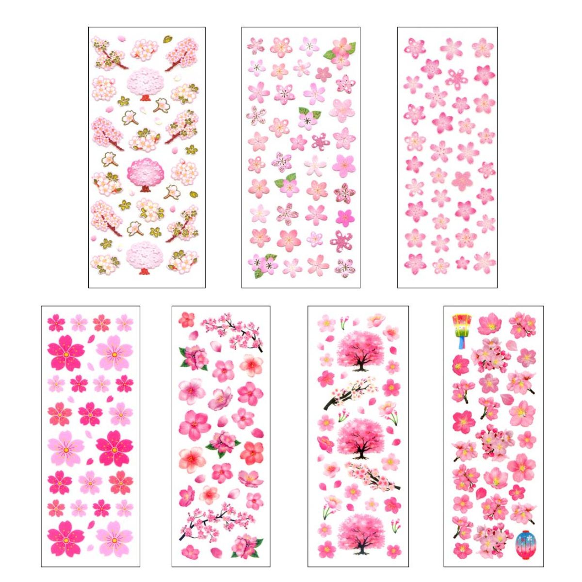 【楽天市場】【送料無料】【桜づくしシールセット 全7枚】日本の桜 
