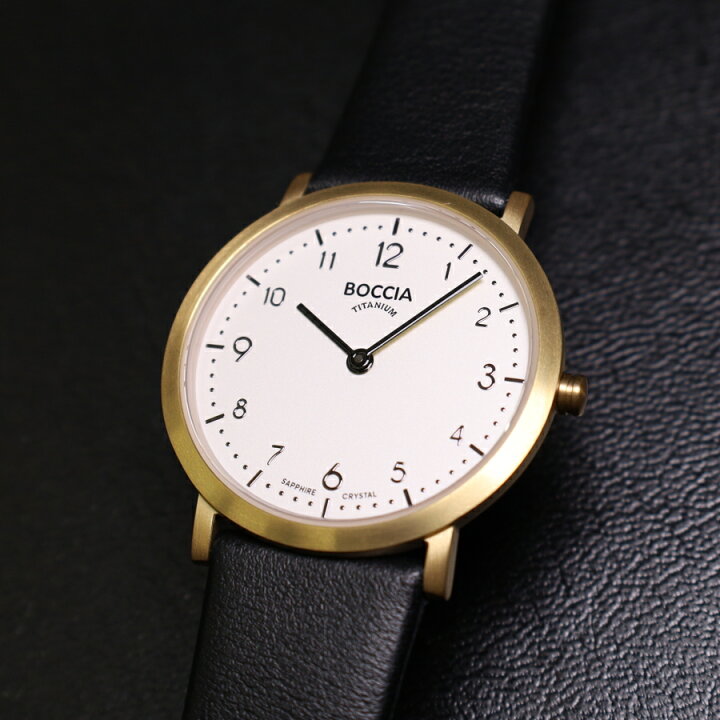 楽天市場】BOCCIA TITANIUM Slim ボッチア チタニュウム スリム 腕時計 