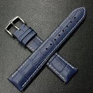 ヒルシュ 腕時計ベルト HIRSCH ジョージ ブルー アビエ式バネ棒付き 20mm 22mm 24mm バンド ラバーベルト…