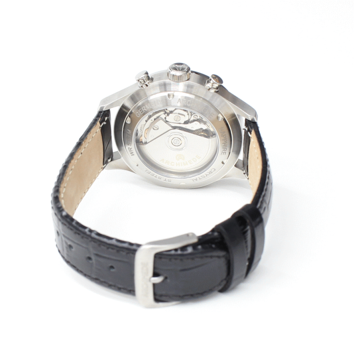 楽天市場】アルキメデ クラッシック クロノグラフ 自動巻き