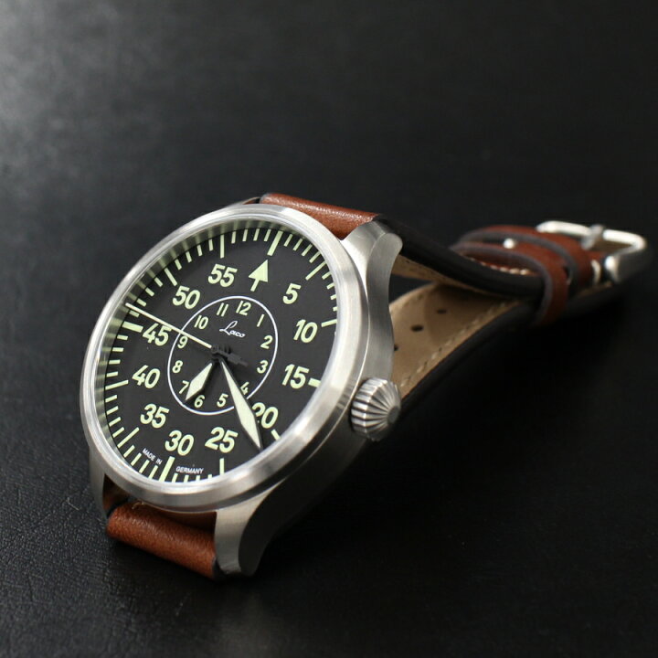 楽天市場】ラコ 腕時計 Laco Pilot Aachen39 アーヘン39 861990 自動  