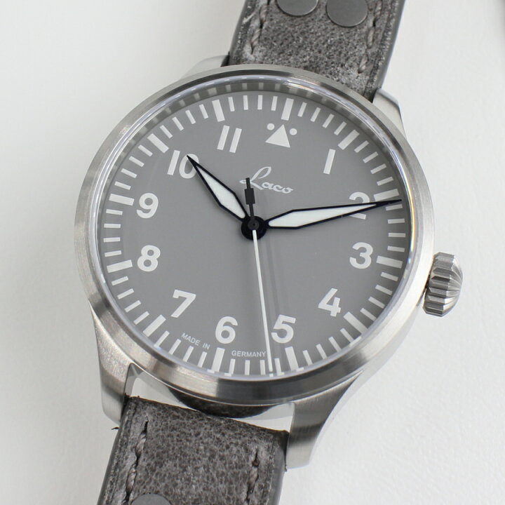 楽天市場】ラコ 腕時計 Laco PILOT Augsburg39 Grau パイロット 
