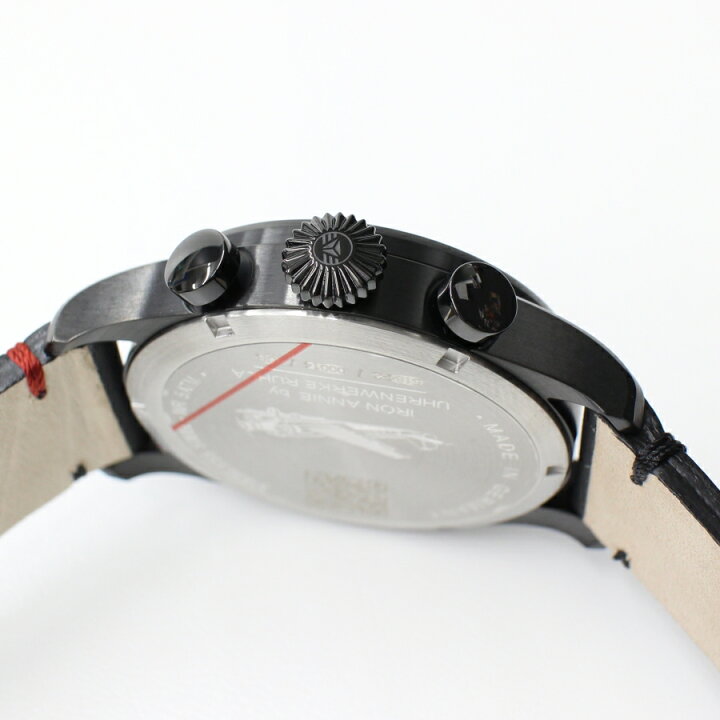 楽天市場】アイアンアニー 腕時計 IRON ANNIE FLIGHT CONTROL 5184-2QZ BLACK クォーツ クロノグフ ドイツ時計  送料無料 ユンカース JUNKERS メンズ ブランド : c-watch company