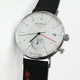 バウハウス 腕時計 BAUHAUS 2112-1SP SILVER ソーラー時計 ドイツ時計 送料無料 メンズ ブランド