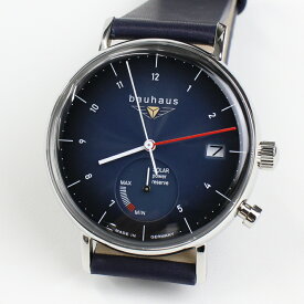 バウハウス 腕時計 BAUHAUS 2112-3SP ダークブルー ソーラー時計 ドイツ時計 送料無料 メンズ ブランド