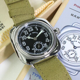 M.R.M.W. The Cushion Watch BLACK文字盤 クォーツ 腕時計 時計 メンズ ブランド 送料無料