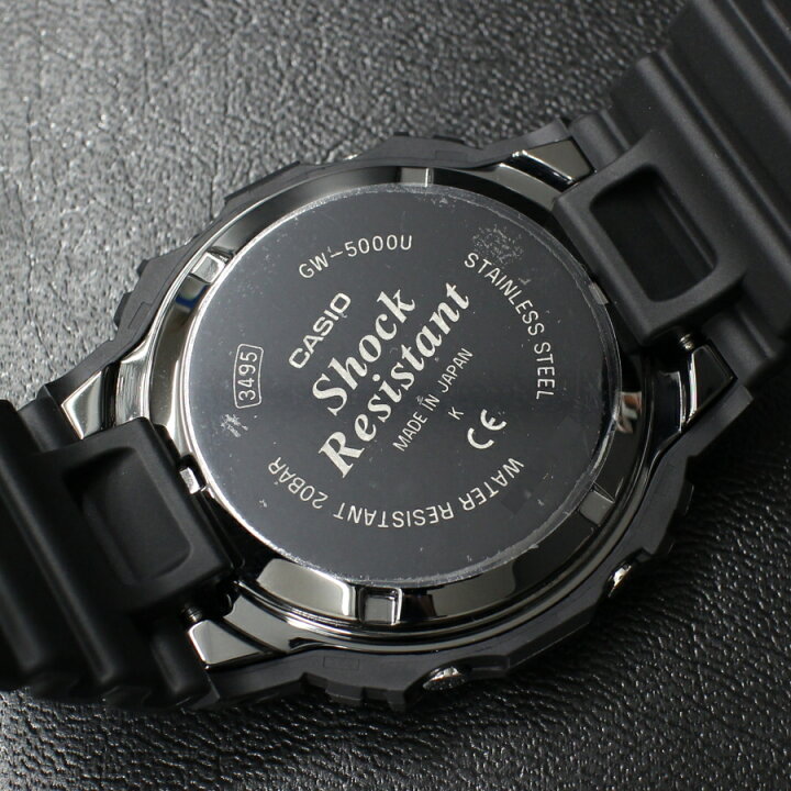 楽天市場】CASIO G-SHOCK GW-5000U-1JF マルチバンド6 ソーラー電波 