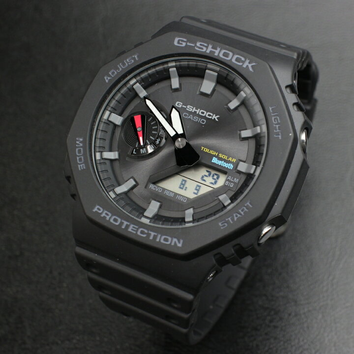 楽天市場】CASIO G-SHOCK GA-B2100-1AJF Bluetooth タフソーラー 