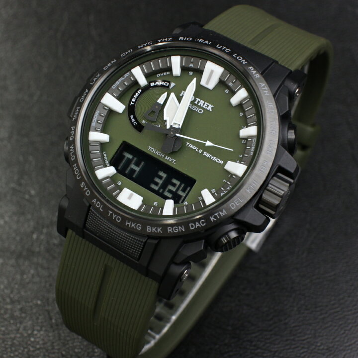 楽天市場】カシオ プロトレック PRW-61Y-3JF 腕時計 時計 メンズ 