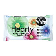 【送料無料】ねんど 軽量樹脂粘土 ハーティクレイホワイト 180g 40個 パジコ 高品質 石塑粘土 石紛粘土 …