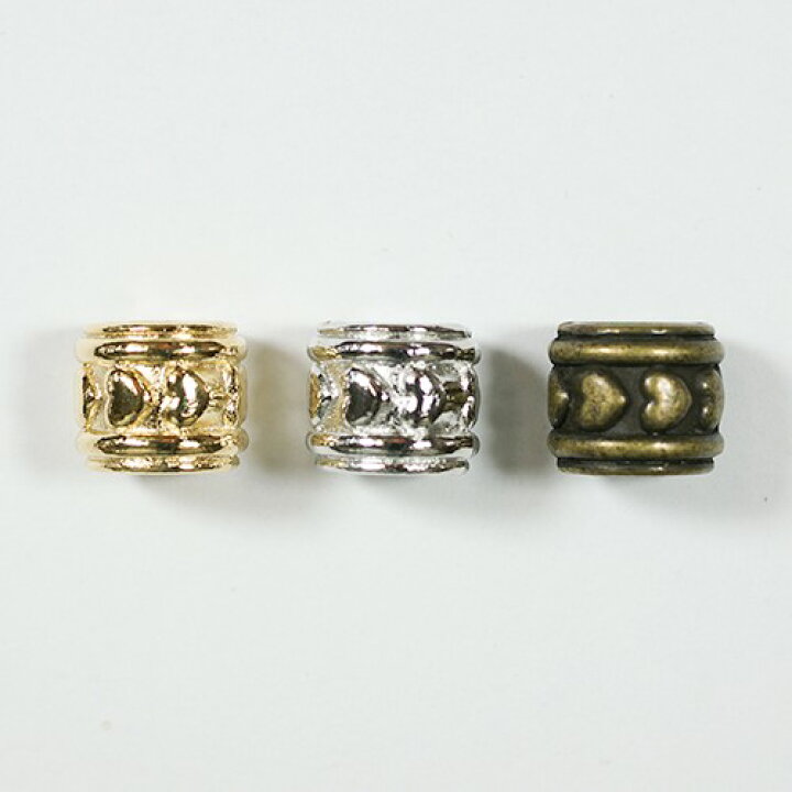 楽天市場】メタルビーズ CP-257 1個 スペーサー アクセサリー パーツ 