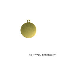 プレート 円 チャーム カン付き 26.5×22mm CF-309-RAW 生地 1個 パーツ JS-40007